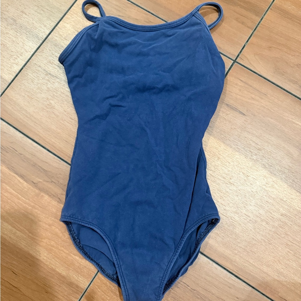 Kids Navy Blue Dance Leotard
